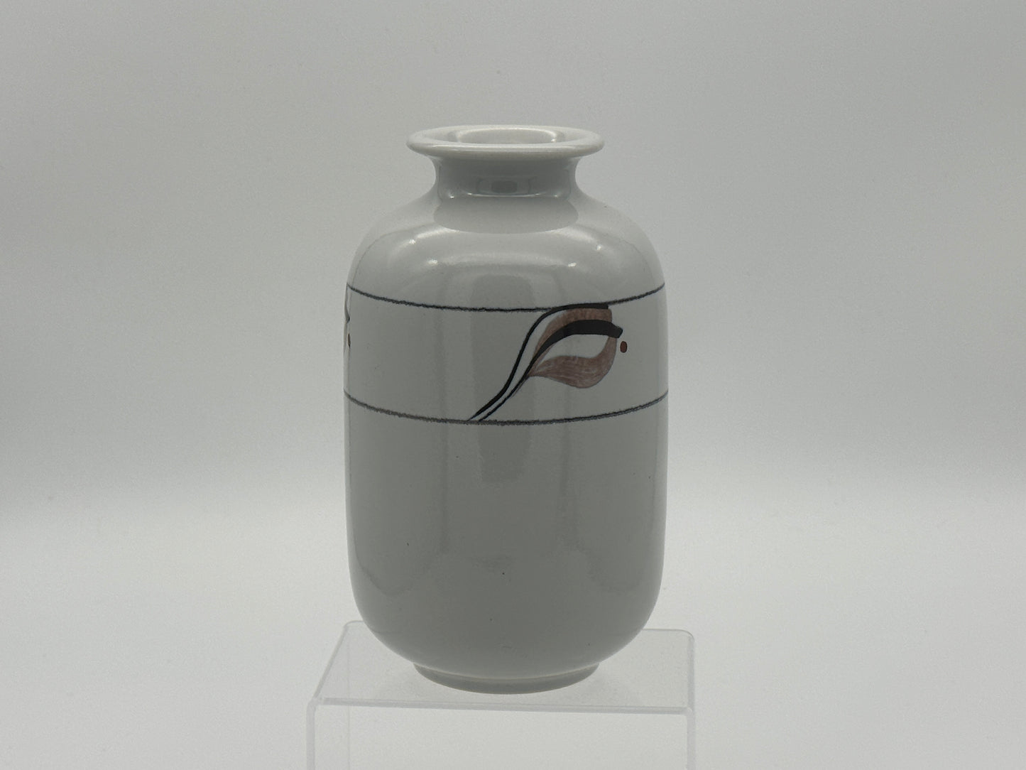 Søholm - Vase - White - 3761-3 - Einar Paulsen - 18cm - Ø10 Scandinapan