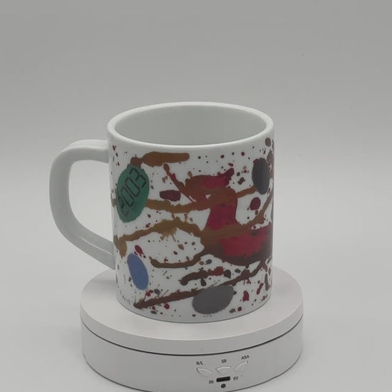 Royal Copenhagen - Annual mug - Year mug - 2003 - Doris bloom - Large - Art mug 