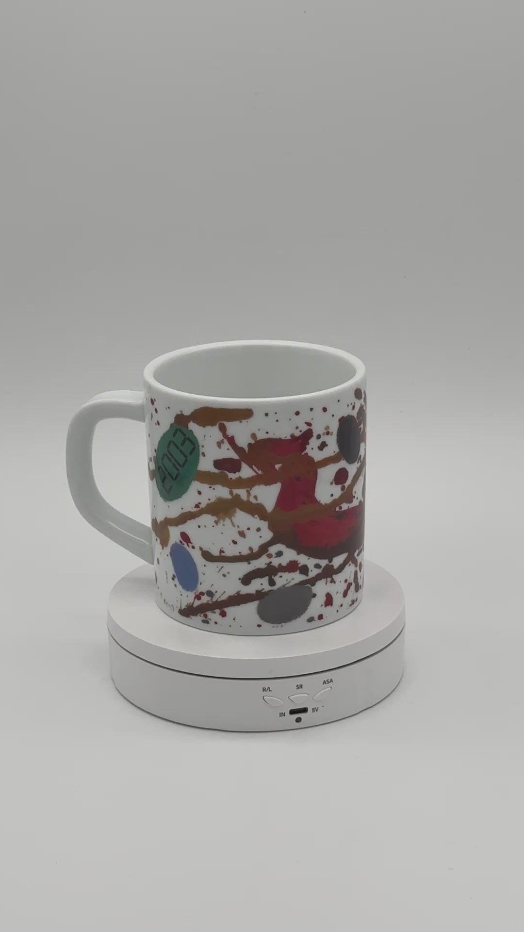 Royal Copenhagen - Annual mug - Year mug - 2003 - Doris bloom - Large - Art mug 